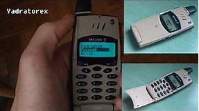Ericsson T28s retro review (old ringtones and games). Vintage mobile phone