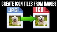 How to Quickly Create an Icon File (.ico) out of any Photo