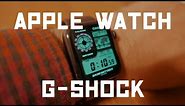 【Apple Watch】G-SHOCK風にカスタムする /How to change Apple Watch faces