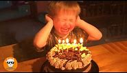 Baby Crying Because of Blowing Candles FAILS #3 ★ Funny Babies Blowing Candle Fail
