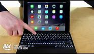 Zagg Folio Backlit iPad Air 2 Keyboard Case ID6ZFKBB0 Overview