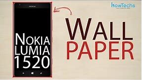 Nokia Lumia 1520 - How to change theme and wallpaper