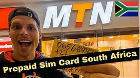 Buying a Prepaid Sim Card in South Africa 🇿🇦