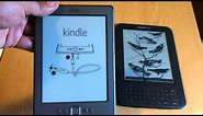 Amazon Kindle 2011 vs. Kindle Keyboard 2010 Comparison