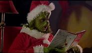 The Grinch Reads "How the Grinch Stole Christmas!"