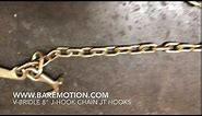 V-Bridle 8" J-Hook Tow Chain 40644P - Baremotion Product Video