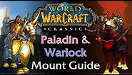 Classic WoW Paladin & Warlock Mount Guide
