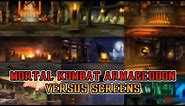 Mortal Kombat Armageddon versus screen clean templates (ALL stages)