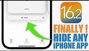 How To HIDE Apps on iPhone from Home Screen & App Library !