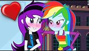 Rainbow Dash Kiss ♥ Equestria Girls
