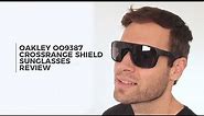 Oakley OO9387 CROSSRANGE SHIELD Sunglasses Review | VisionDirect
