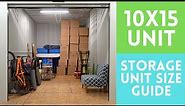 Storage Unit Size Guide: 10x15 Unit | How to Pack Your Storage Unit | Green Storage Canada
