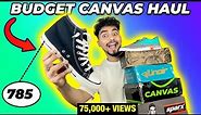 🔥FIRE COLLECTION🤩 - 5 Budget Canvas Sneakers Under 999 for MAN/GUYS | Amazon Shoe Haul 2023