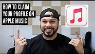 How To Claim Your Profile On Apple Music