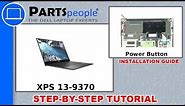 Dell XPS 13-9370 (P82G001) Power Button How-To Video Tutorial