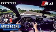 2017 Audi S4 MTM ACCELERATION & TOP SPEED 425HP AUTOBAHN POV by AutoTopNL