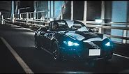 Dark Blue Roadster/ MX-5 Miata Mazda in Tokyo Cinematic Night ride [4K]