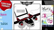 How to color Gabbie Coloring book Disney movie Planes Coloring pages Speedcoloring