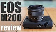 Canon EOS M200 review: best BUDGET mirrorless for beginners!