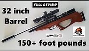 AEA Challenger PCP Air Rifle (World's Most Powerful .30 Caliber Bullpup) Full Review +Accuracy Test