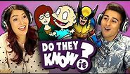 DO TEENS KNOW 90s CARTOONS? (REACT: Do They Know It?)