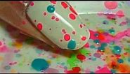 Fun and Easy Splatter Party Nail Tutorial