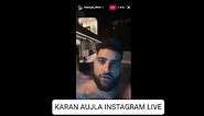 Karan Aujla Exclusive Instagram Live | Big Announcement 📢