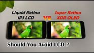 iPhone 11 vs iPhone 12 Display Comparison | Liquid Retina IPS LCD vs Super Retina XDR OLED (HINDI)