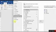 How to Add a Table to Quick Access Toolbar on Microsoft Word 2019