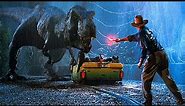 T-Rex Attack Scene - Jurassic Park (1993) Movie Clip HD