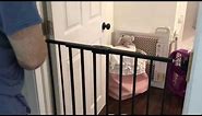 How to Install the Regalo Extra Tall Child and Baby Safety Gate for Stairs and Doors