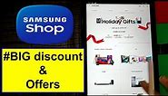 Samsung shop BIG discount & offers/how to use Samsung shop app for big discount #samsungshop