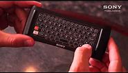 Sony Internet Player w/Google TV - Universal Remote Control with QWERTY Keyboard