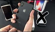 iPhone X Space Grey Unboxing