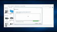 How To Install Printer Drivers Without Software Or Disc DVD/CD