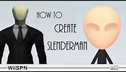Mii Maker: How To Create Slenderman!
