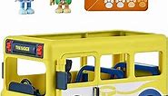 Bluey Bus, Bus Vehicle and Figures Pack, with Two 2.5-3" Figures