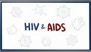 HIV & AIDS - signs, symptoms, transmission, causes & pathology