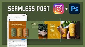 How to Design an Engaging Seamless Image Post in Instagram (Photoshop Tutorial)