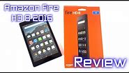 Amazon Fire HD 8 Tablet full REVIEW - New for 2016