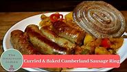 Cumberland Sausage Ring Recipe - Baked & Curried Cumberland Sausage Recipe