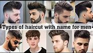 Types of hair cuts for men with name // ( The trendy boy )
