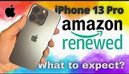Amazon Renewed iPhone 13 Pro - Excellent condition What to expect?