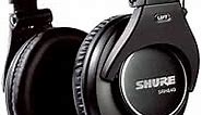 Shure SRH840 Professional Monitoring Headphones, Precisely Tailored Frequency Response and 40mm Neodymium Dynamic Drivers Deliver Rich Bass, Clear Mid-Range and Extended Highs (SRH840-BK)