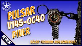 Pulsar Solar Titanium Diver - The Best Dive Watch You've Never Heard Of!