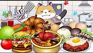 Cooking & Mukbang animation Cat making COMPLETE EDITION 1
