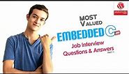 Embedded C Interview Questions and Answers 2019 Part-1 | Embedded C | Wisdom IT Services