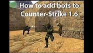How to add bots to Counter-Strike 1.6