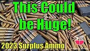 AMMO by the PALLET?! Surplus 30-06 & 8MM Mauser | Turkish Military Ammunition Century Arms Imported