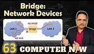 Bridge: Network device in Computer Networks